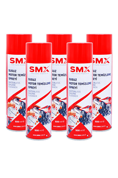 SMX Susuz Motor Temizleme Spreyi 500 Ml 5 Adet ???? 5 Adet Al, 3 Öde!
