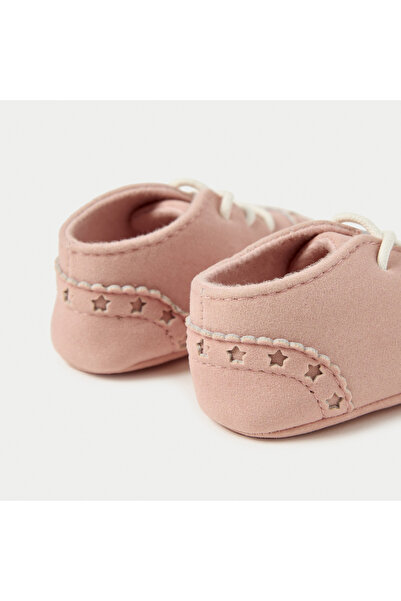 giggles Star Cutout Detail Booties