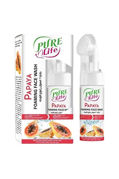Pure Life Cosmetics غسول الوجه الرغوي بيور لايف بخلاصة البابايا 150 مل