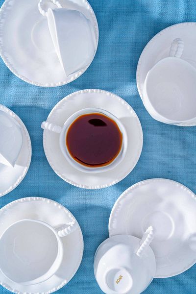 ACAR Milano 6-Person Tea Cup Set - 220 ml