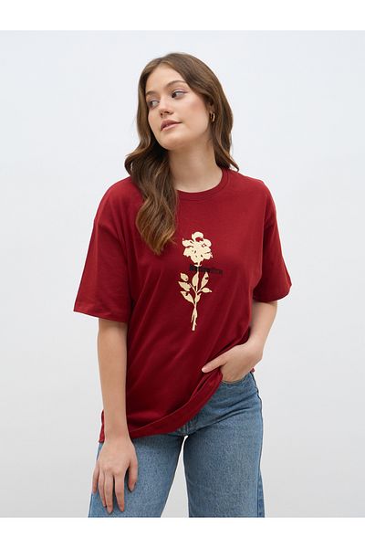 Styli Graphic Print Oversized T-Shirt