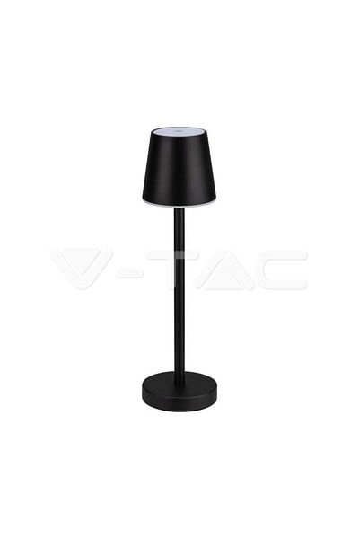 V-TAC Lampă de podea LED 10194-VT, reglabilă, 3W, 70lm, lumină neutră, neagră, IP20,