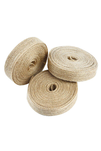 Createur Panglică iută, lățime 2,5cm, lungime 100m