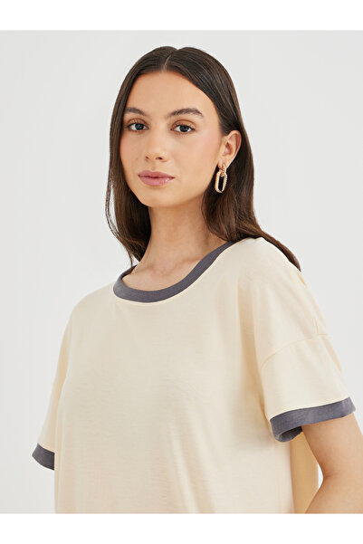 Styli Loose Fit Short Sleeve T-Shirt and Pants Co-Ords