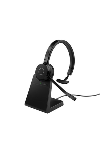 Jabra Evolve 65 TE, Link 390a MS Mono Stand, 6693-833-399