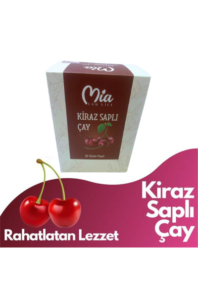 Mia For Life Kiraz Saplı Çay 30 Poşet Ödem Attlrıcı Form Sindiri