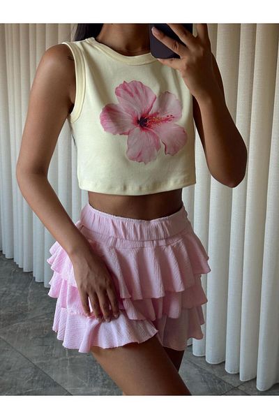 mydukkan.co Floral Printed Crop