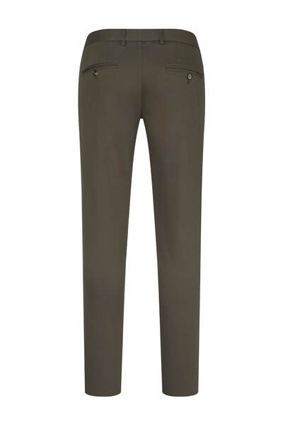 Hatemoğlu Визон панталони с удобна кройка, с джобове отстрани, от памучен канвас