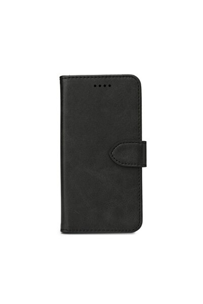 eSTUFF Husă portofel WALES pentru Galaxy S23 5G, neagră, 100% plastic, ES6734...