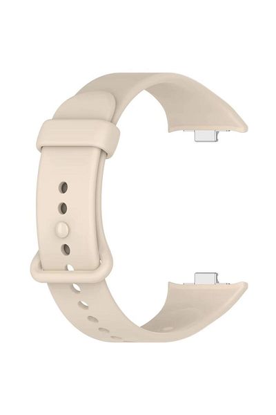 REDz Accessories Sport Strap for Xiaomi Mi Band 8 Pro / Band 9 Pro / RedMi Watch 4, Adjustable, Silicone, Cream