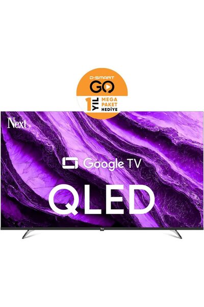 Next YE-58GFSG8-QLED 58" 147 Ekran UHD 4K Google TV [Enerji Sınıfı G]