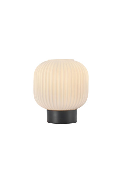 Braytron LAMPA DE MASA AMBIENTALA S009T-1H-1xE27-OPAL-NEGRU