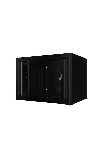3M Lanview Rackmount 19" 7U, montare pe perete, 600 x 450 x 423mm - Negru, RWM07U45BL
