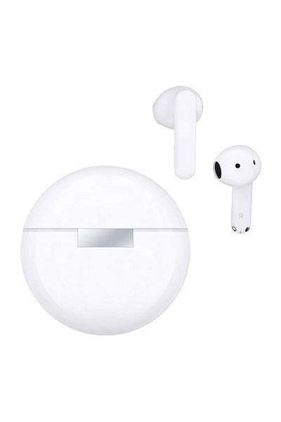HONOR سماعات أذن لاسلكية حقيقية من تشويس، باللون الأبيض، X7e