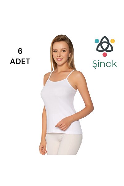 ŞİNOK Γυναικείο μπλουζάκι με λουράκια από κορδόνι, με ίσιο στρίφωμα, μεγάλο μέγεθος