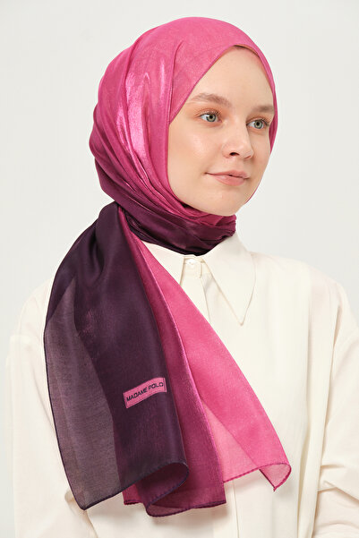 Madame Polo Amber Gradient Shawl Multicolored Wrinkle-Free Fabric