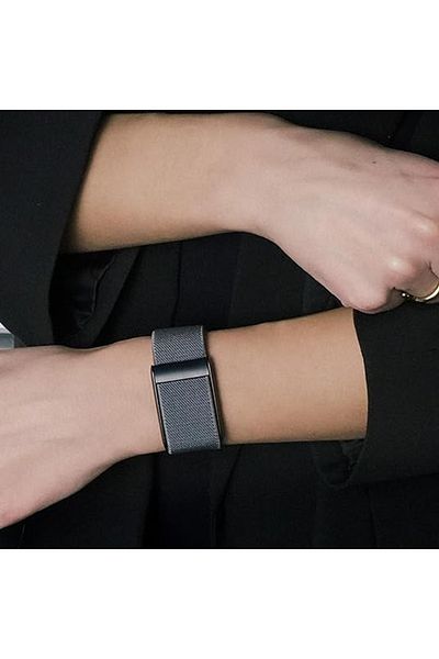 REDz Accessories Curea sport țesută, compatibilă cu Whoop, reglabilă, nailon elastic, gri