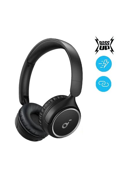 Anker Soundcore H30i On-Ear Wireless Headphone, Black, A3012H11