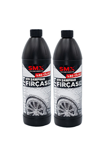 SMX Premium %60 Cilalı Fırçasız Oto Şampuanı 750 ml 2 Adet