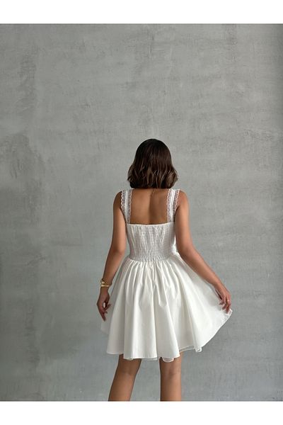 ADA MODA Short puffy baby doll dress