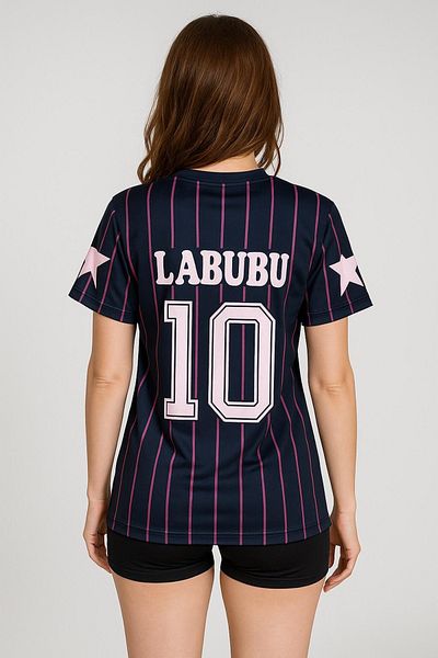 ÖZGESTORE Labubu Micro Breathable Αντιιδρωτικό Ύφασμα Unisex Τζέρσεϊ