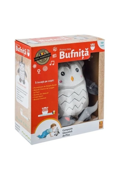 divendi-ro Jucărie educativă pentru copii de 3+ ani, în formă de bufniță, cu ...
