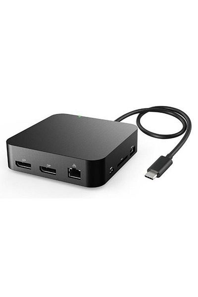 eSTUFF Mini stație de andocare duală USB-C 2K, GLB232003