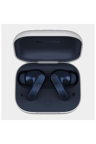 Motorola Moto Buds In-Ear True Wireless Earbuds, Starlight Blue