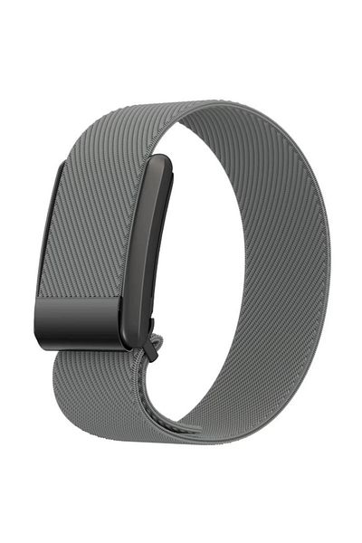 REDz Accessories Curea sport țesută, compatibilă cu Whoop, reglabilă, nailon elastic, gri