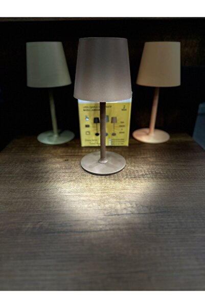 FORMEL ŞARJLI LEDLİ ŞAPKALI MASA LAMBASI