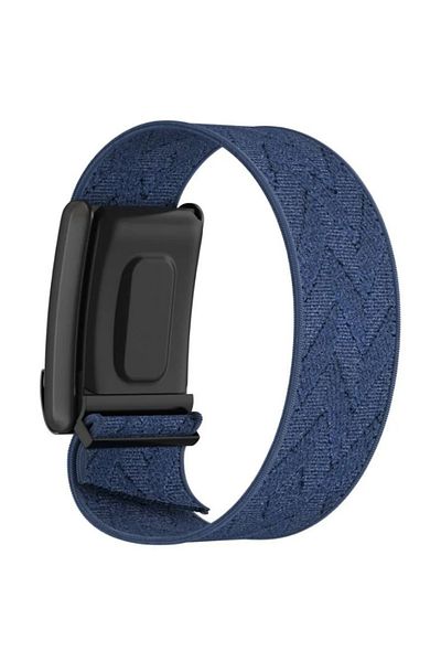 REDz Accessories Curea tricotată pentru Whoop, Sport, elastică și reglabilă, textilă, albastră