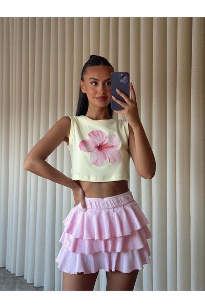 mydukkan.co Floral Printed Crop