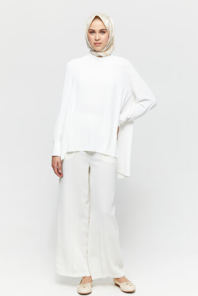 Setrms Geniş Paça Krep Pantolon