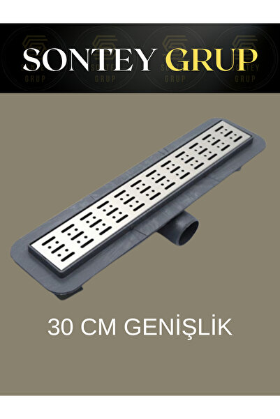 SONTEY 30 CM KROM BANYO GİDER SÜZGECİ