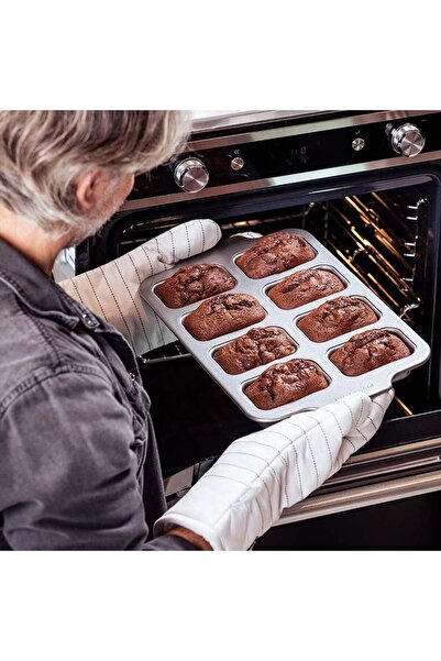 Kitchenaid طقم كيك صغير مستطيل مكون من 8 قطع