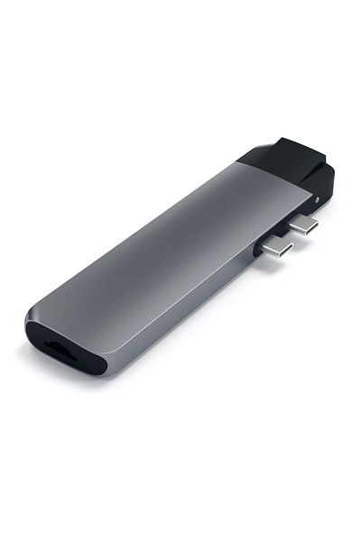 Satechi Hub Alu Type-C Pro cu Ethernet (ST-TCPHEM)