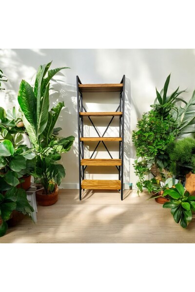 Home Raf Ünitesi Kitaplık , Ceviz Kitaplık Çalışma Odası Kitaplığı , Ağaç Kit...