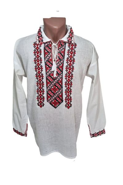 OEM Traditional shirt, 100% Cotton, embroidery with folk motifs, Men's size S