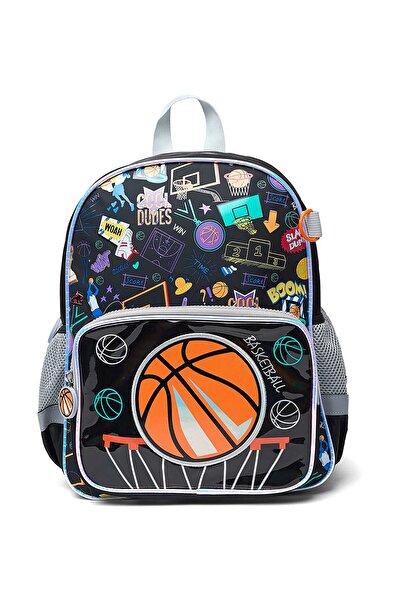 R&B حقيبة ظهر سوداء للأولاد