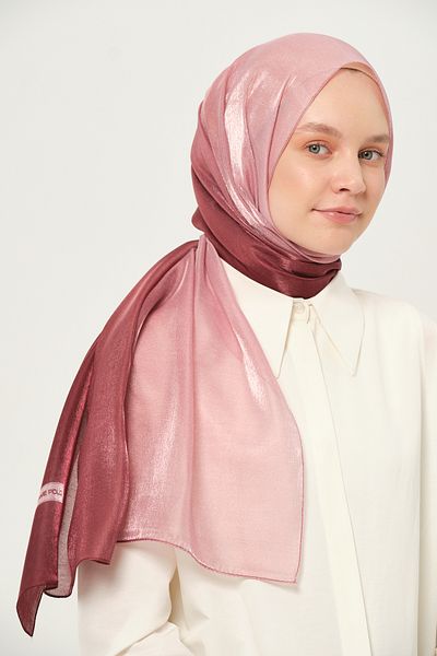 Madame Polo Amber Gradient Shawl Multicolored Wrinkle-Free Fabric