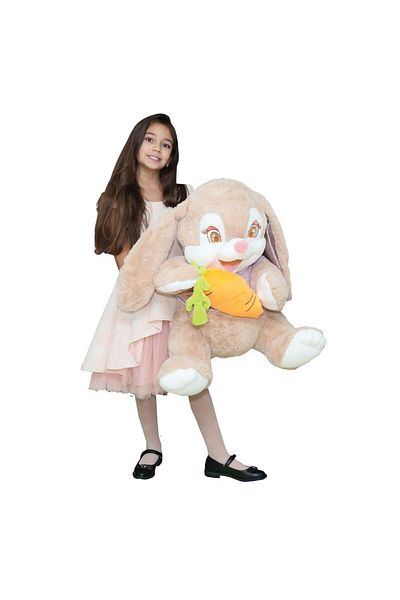AMEK Plush bunny with carrot 60 cm