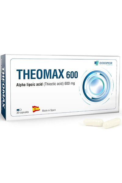 Cooper THEOMAX ALPHA LIPOIC ACID(THIOCTIC ACID)600MG 30 CAPSULES