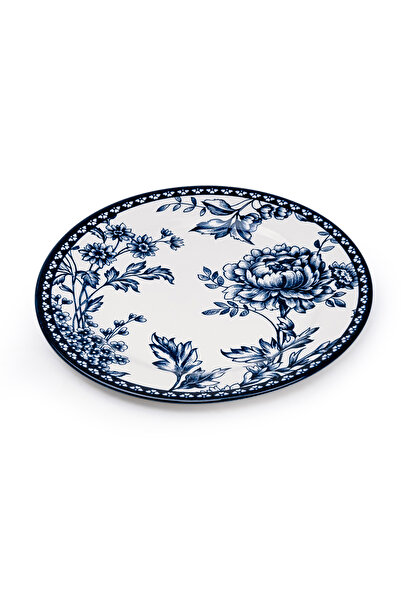 Claytan Rhapsody 8-Inch Dark Blue Ceramic Salad Plate (Set of 1)