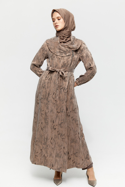 Setrms Fermuarlı Lyocell Pardösü