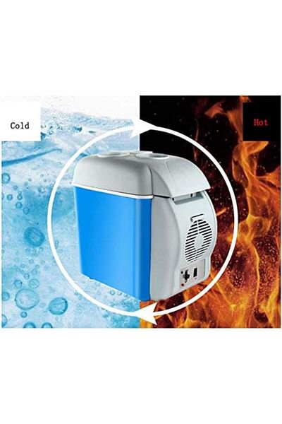 Türkiye Car Portable Mini Fridge with 12V DC 7.5 L Car fridge Portable Refrigerator Freezer Fridge Cooler Fo