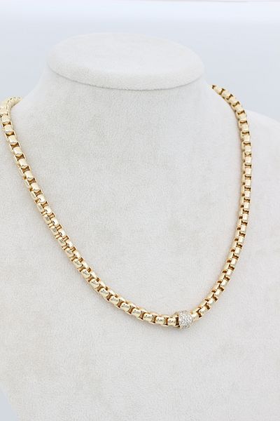 XUPING JEWELRY Style Pearl/Xuping Jewelry Cobra Zircon Stone Necklace