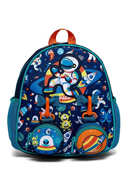 R&B حقيبة ظهر زرقاء داكنة للأولاد