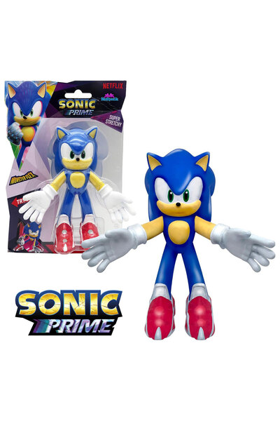 hediyecik Sonic Prime Monsterflex Esnek Uzayan Figür - Sonic Figürleri 14 Cm (Sonic)