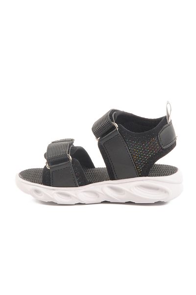 AYK'S Black-Grey Children's Sandals Ba & Ba 018127 B