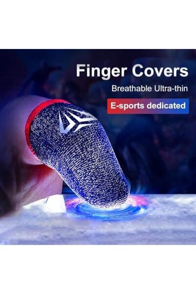 NO N4ME Goodren Pair of High-Sensitivity Gaming Finger Sleeves, Sweatproof, Breathable, Ultra-Thin Seamless